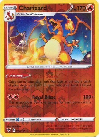 Charizard Reverse Holo / 025 Vivid Voltage