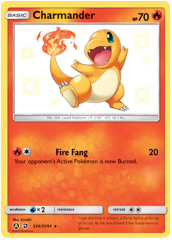 Charmander Shiny / SV6 Hidden Fates