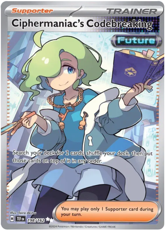 Ciphermaniac's Codebreaking / 198 Temporal Forces