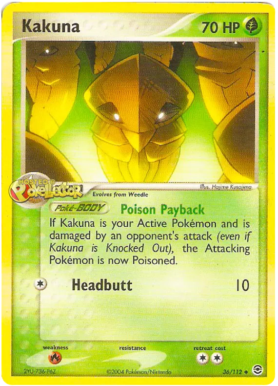 Kakuna / 36 EX FireRed & LeafGreen