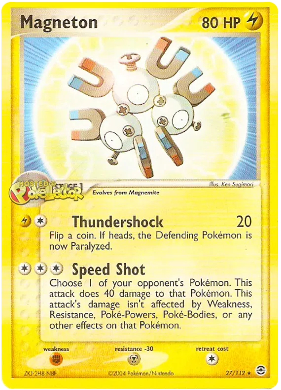 Magneton / 27 EX FireRed & LeafGreen