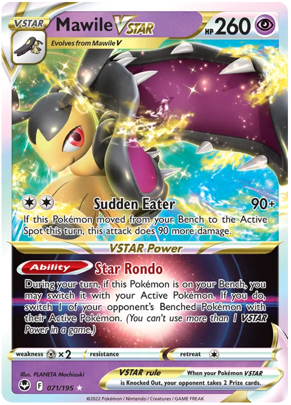 Mawile Vstar / 071 Silver Tempest
