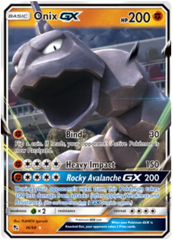 Onix GX / 36 Hidden Fates