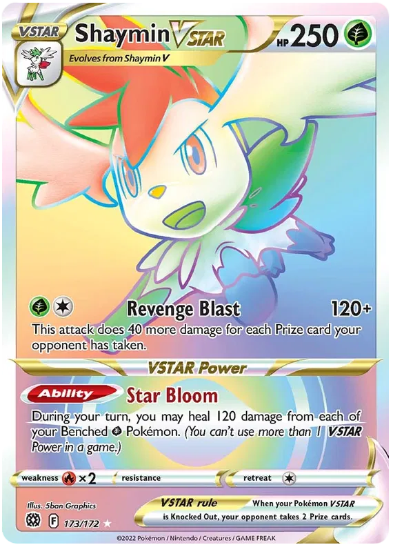 Shaymin VSTAR / 173 Brilliant Stars
