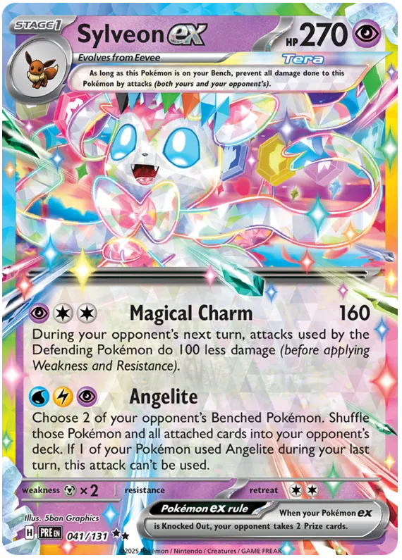 Sylveon EX / 041 Prismatic Evolutions