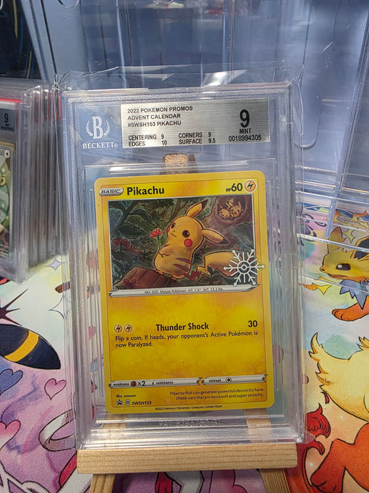 Pikachu / SWSH153 Sword & Shield Promos / Beckett 9