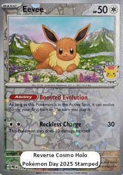 Eevee Reverse Stamped Sealed / 074 Prismatic Evolutions