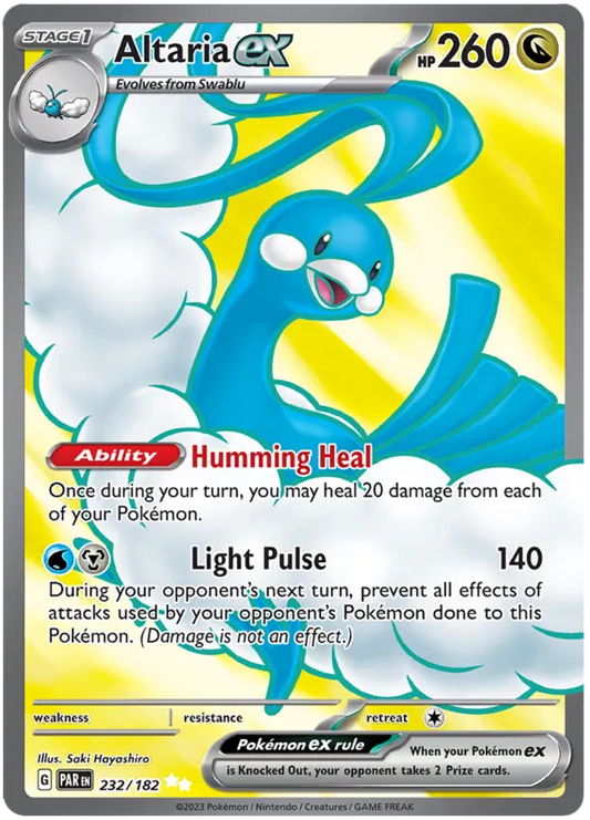 Altaria EX / 232 Paradox Rift