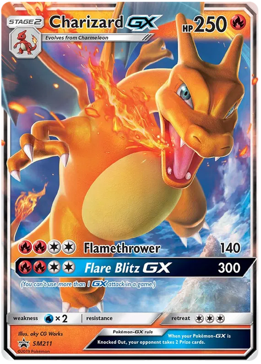 Charizard GX / SM211 Sun & Moon Promos
