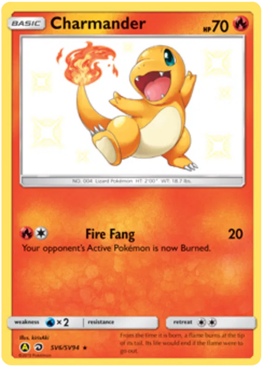 Charmander Shiny / SV6 Hidden Fates