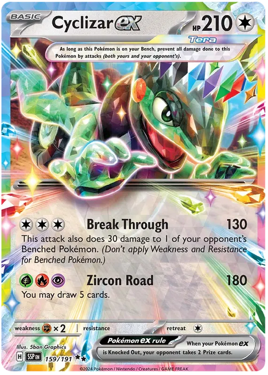 Cyclizar EX / 159 Surging Sparks