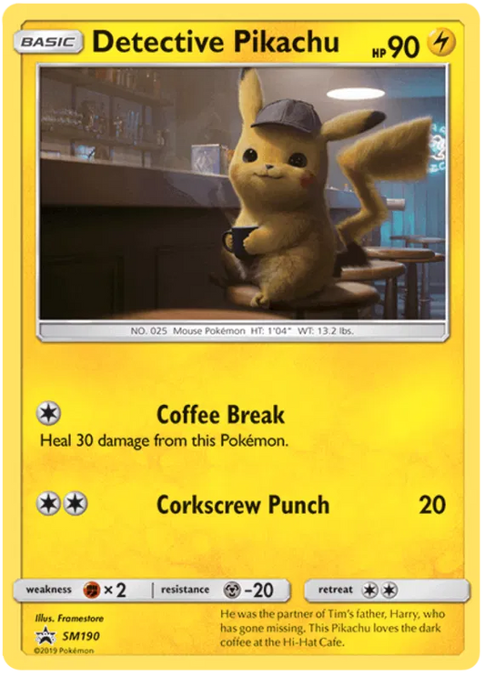 Detective Pikachu / SM190 Sun & Moon Promos