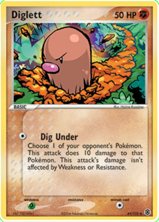 Diglett / 61 EX FireRed & LeafGreen