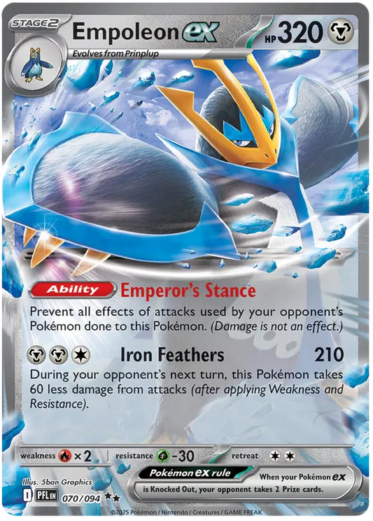 Empoleon EX / 070  Phantasmal Flames