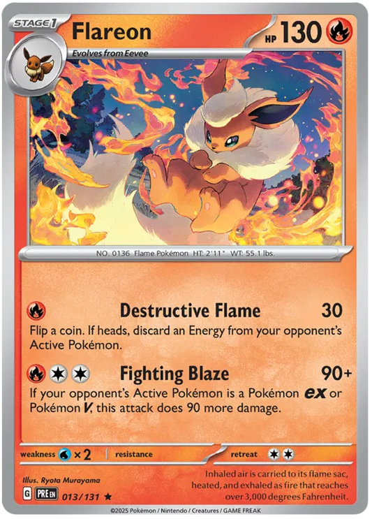 Flareon / 013 Prismatic Evolutions