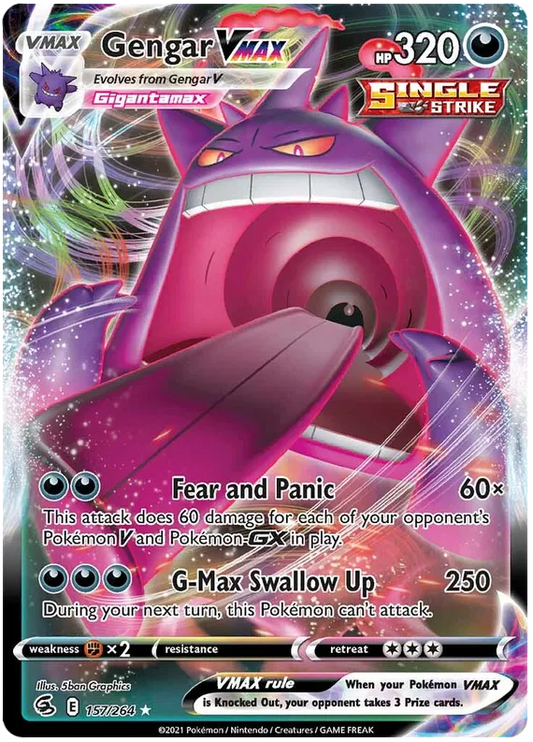 Gengar Vmax / 157 Fusion Strike