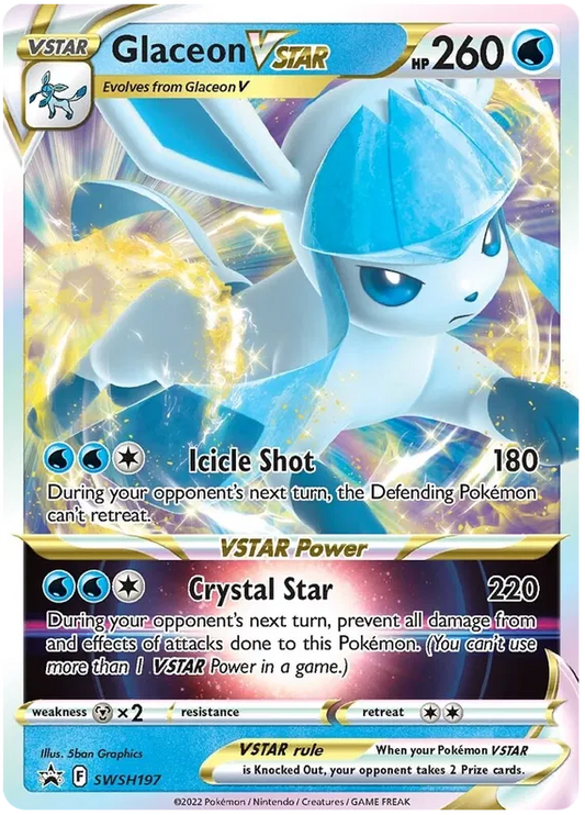 Glaceon Vstar / SWSH197 Sword & Shield Promo