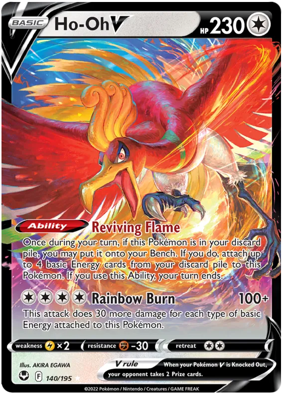 Ho-Oh V / 140 Silver Tempest