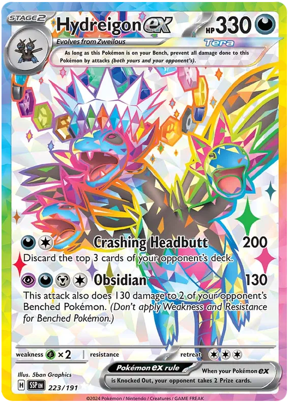 Hydreigon EX / 223 Surging Sparks