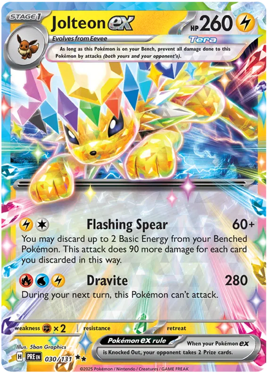 Jolteon EX / 030 Prismatic Evolutions
