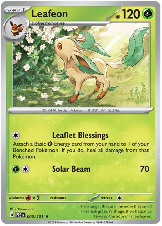 Leafeon / 005 Prismatic Evolutions