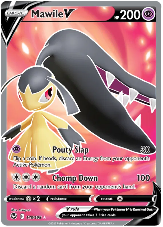 Mawile V /178 Silver Tempest