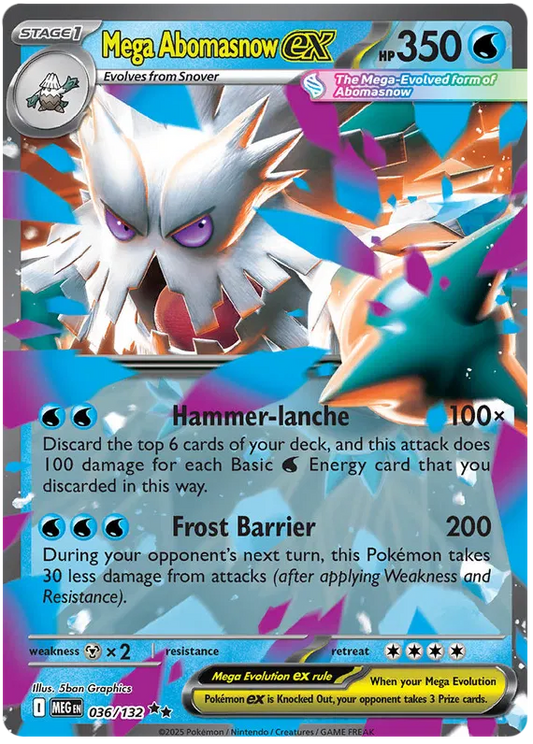 Mega Abomasnow EX / 036 Mega Evolutions