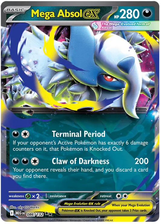 Mega Absol EX / 086 Mega Evolutions