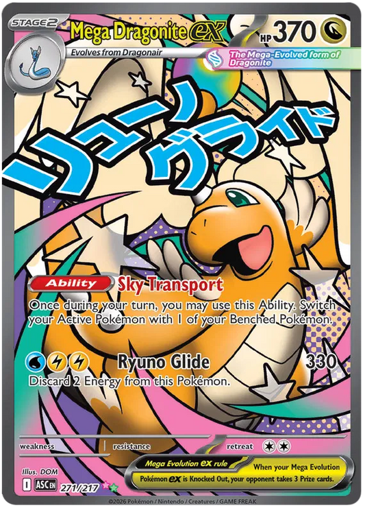 Mega Dragonite EX / 271 Ascended Heroes