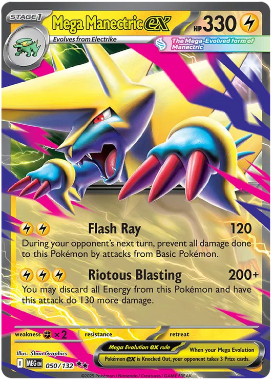 Mega Manectric EX / 050 Mega Evolutions