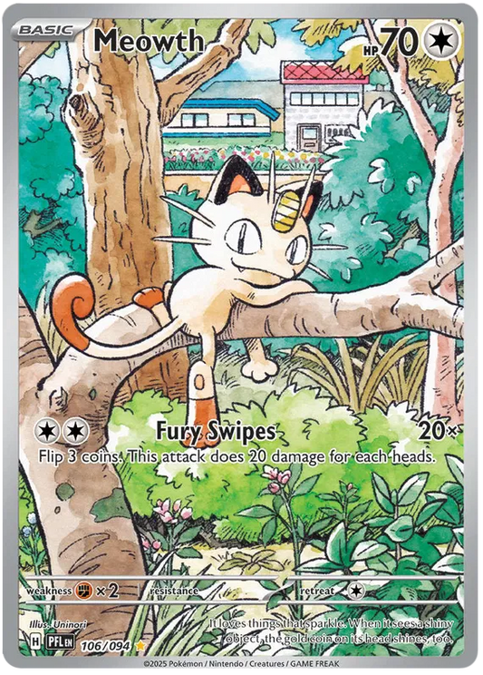 Meowth / 106 Phantasmal Flames