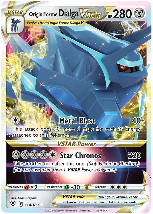 Origin Forme Dialga VSTAR / 114 Astral Radiance