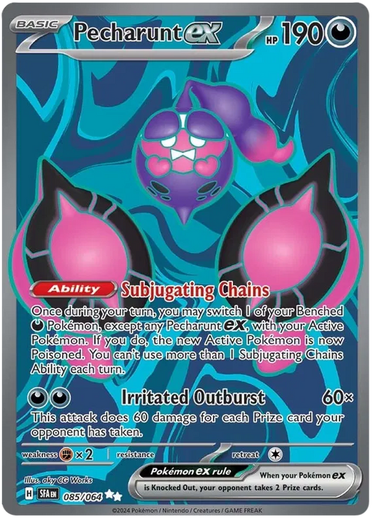 Pecharunt EX / 085 Shrouded Fable