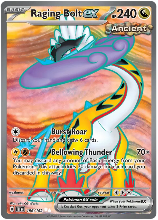 Raging Bolt EX / 196 Temporal Forces