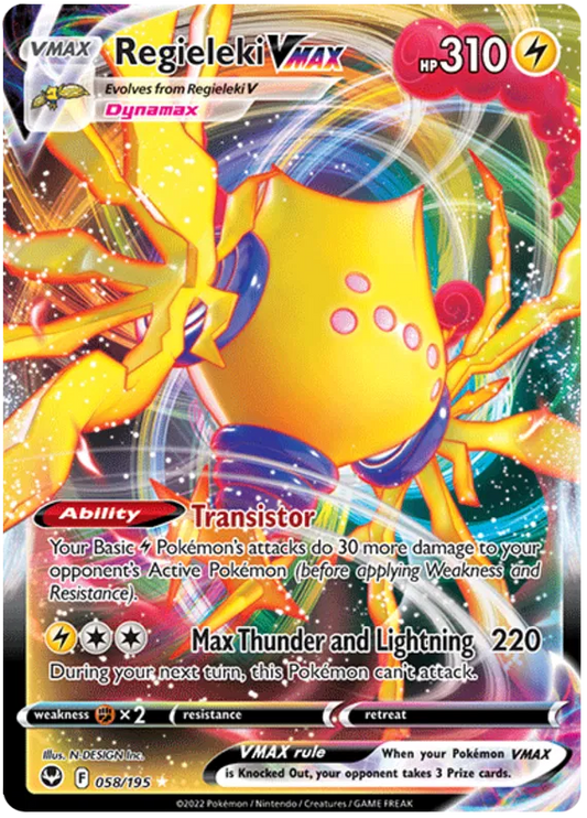 Regieleki VMAX / 056 Silver Tempest