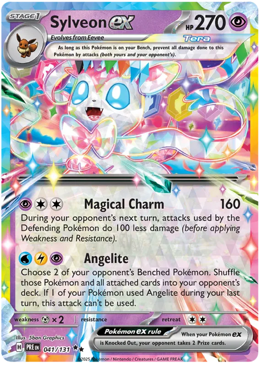 Sylveon EX / 041  Prismatic Evolutions