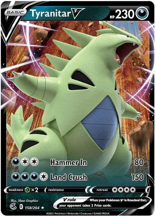 Tyranitar V / 158 Fusion Strike