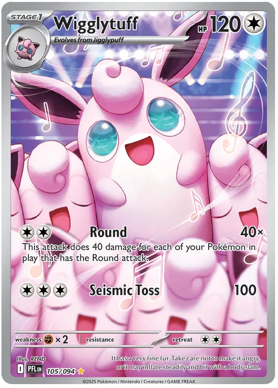 Wigglytuff / 105 Phantasmal Flames