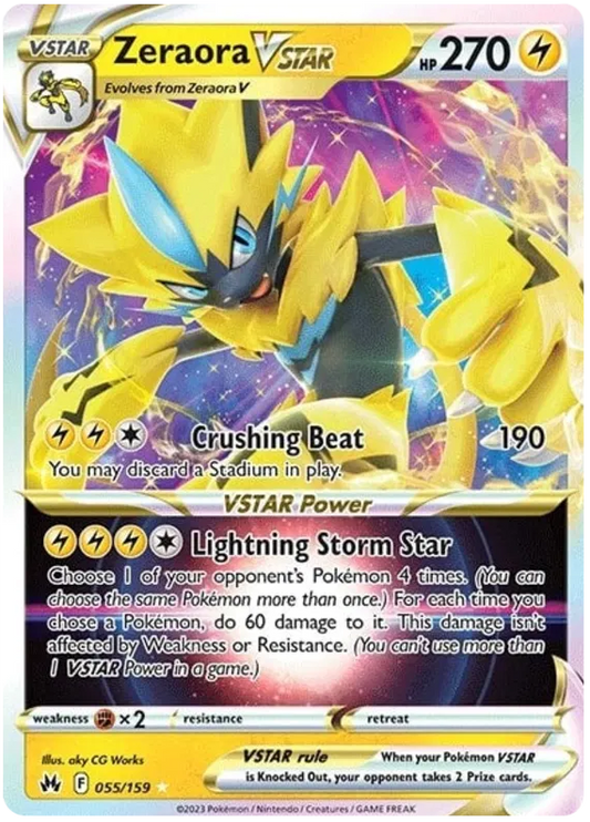 Zeraora VSTAR / 055 Crown Zenith