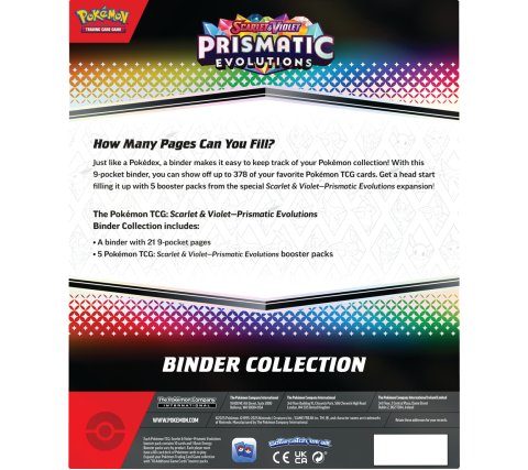 Prismatic Evolutions Binder Collection